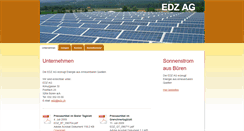 Desktop Screenshot of edz.ch
